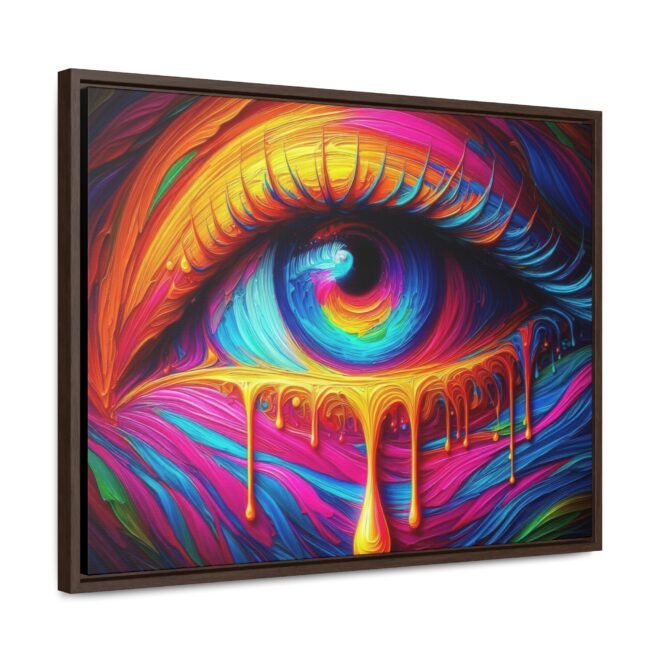 Painted Eye Gallery Canvas Wrap, Horizontal Frame - Image 70