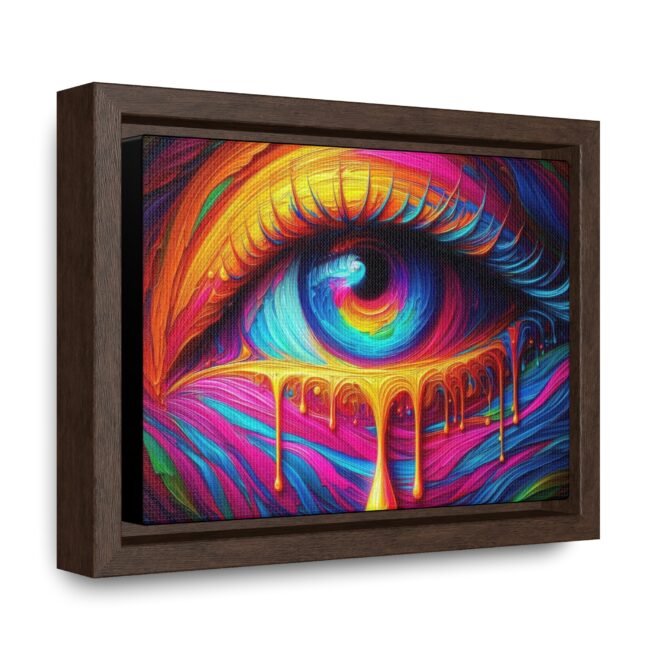 Painted Eye Gallery Canvas Wrap, Horizontal Frame - Image 6