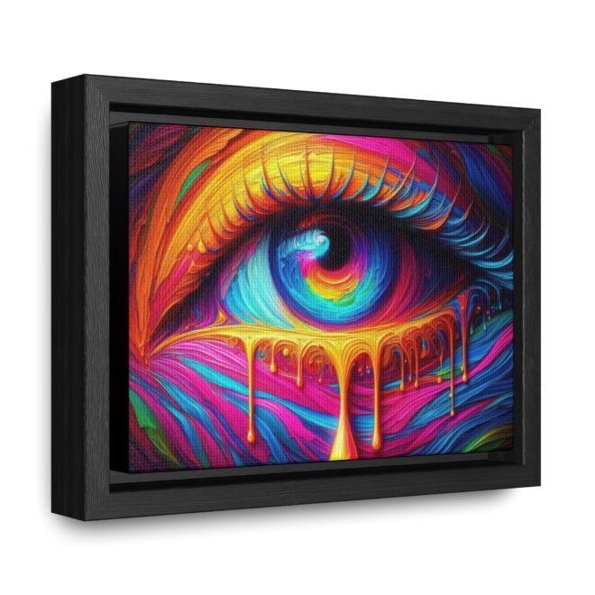 Painted Eye Gallery Canvas Wrap, Horizontal Frame - Image 2