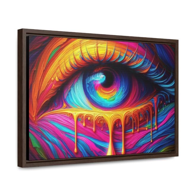 Painted Eye Gallery Canvas Wrap, Horizontal Frame - Image 38